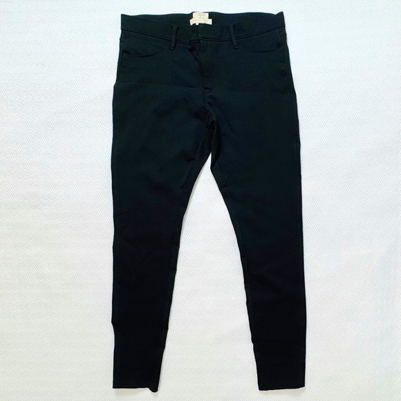 J. Crew The Gigi Pant in Black with Front Zipper, Women's Size 8 - Picture 2 of 8
